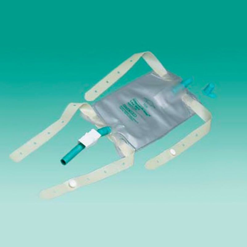 Leg bag with straps